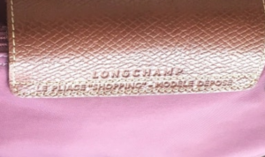 fake vs genuine Longchamp Le Pliage